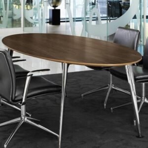 Elliptical Meeting Table